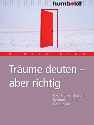 cover image of Träume deuten--aber richtig